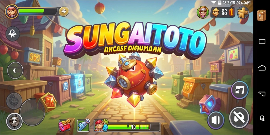 Screenshot utama SUNGAITOTO menampilkan aksi permainan Arcade yang mendebarkan.