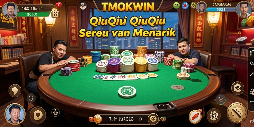 Gameplay seru QiuQiu di TMOKWIN dengan grafis menarik.